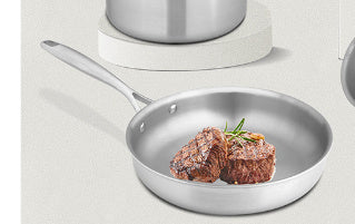 Uncoated Flat Bottomed Pan