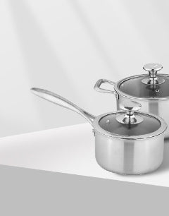 Uncoated Flat Bottomed Pan